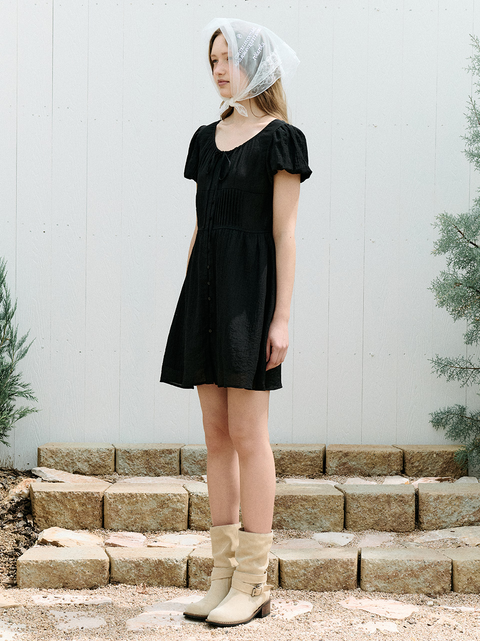 ● ROLAROLA ● RIBBON LACE MINI ONEPIECE 로라로라