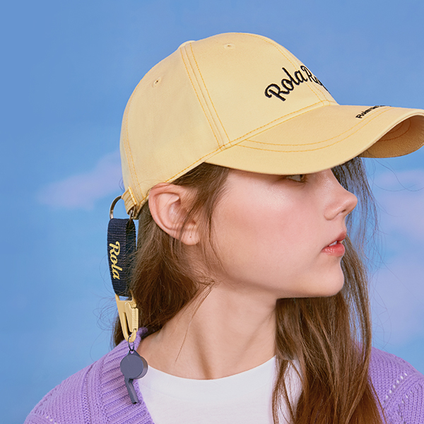 (CH-20102) ROLA WHISTLE CAP YELLOW