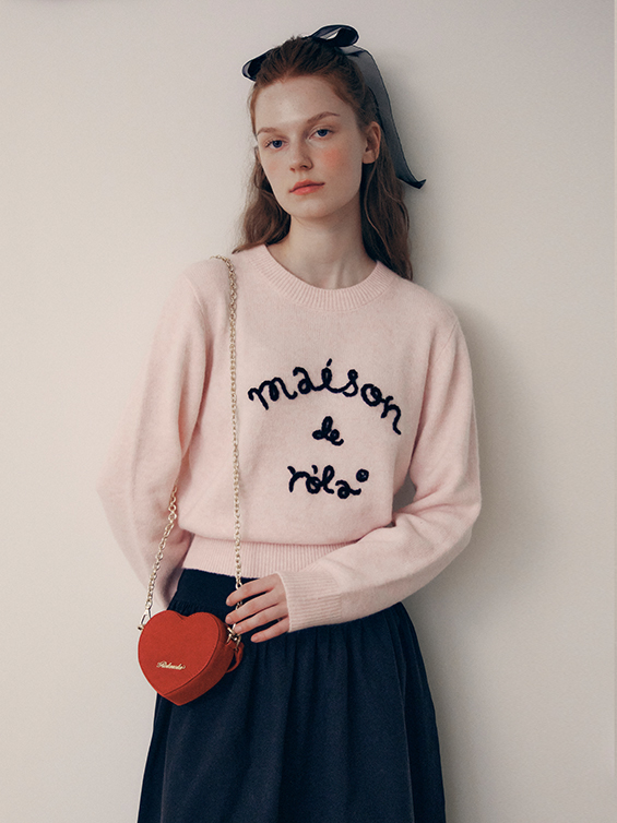 ROLAROLA★大人気★MAISON DE ROLA EMBROIDERY BAG 로라로라