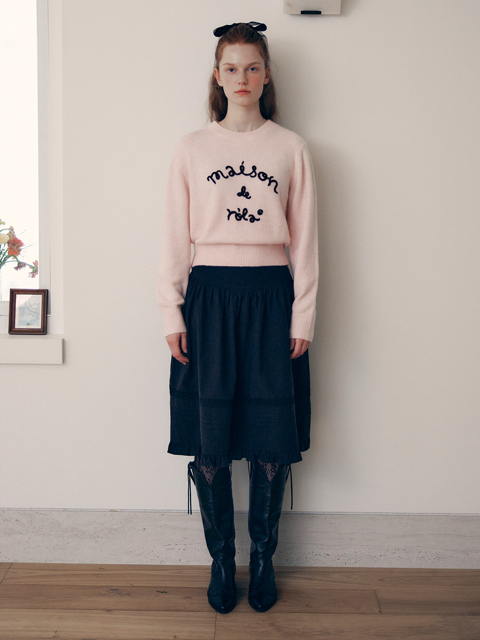 ROLAROLA★大人気★PEASANT MIDI SKIRT ROLAROLA☆大人気☆PEASANT MIDI SKIRT