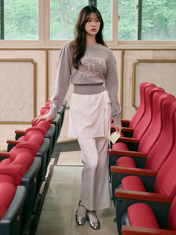 ROLAROLA★大人気★LACE LAYERED PANTS 로라로라