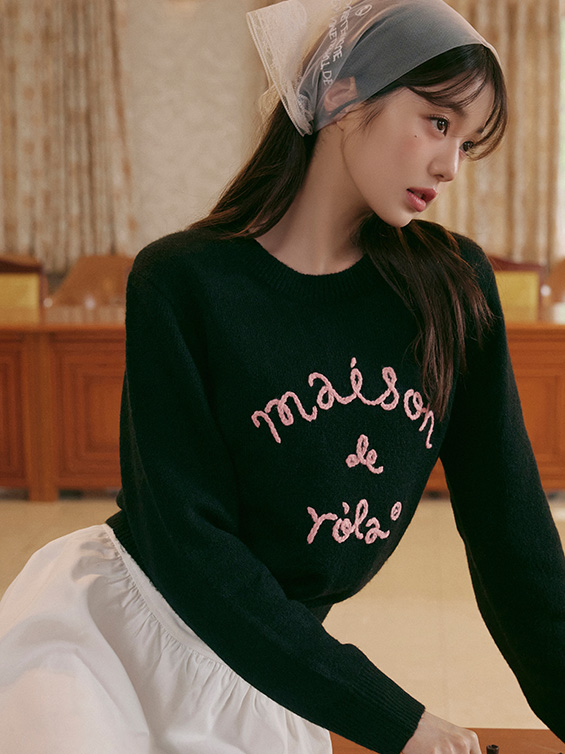 ROLAROLA★大人気★MAISON DE ROLA EMBROIDERY BAG 로라로라