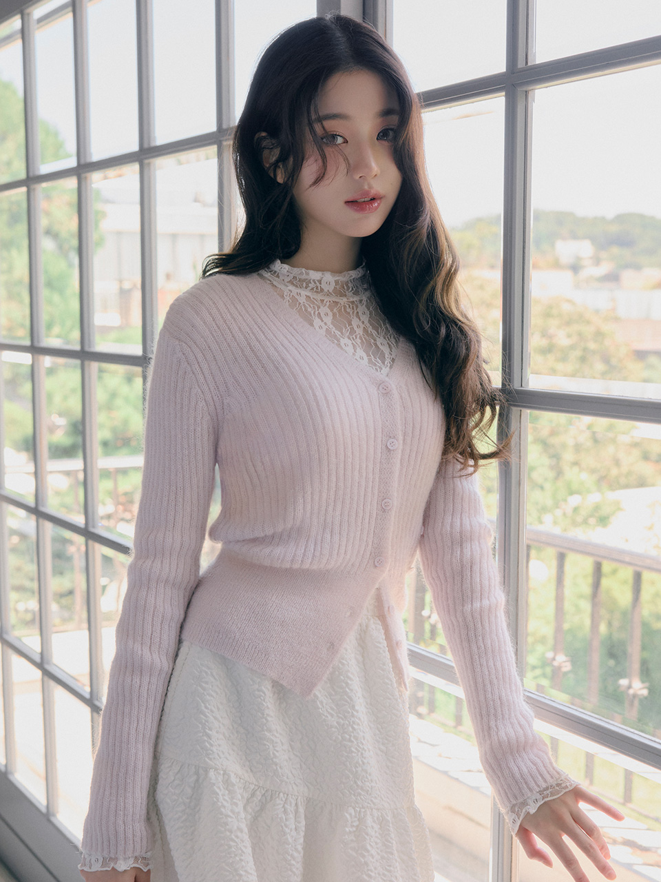 ☆韓国の人気☆【ROLAROLA】☆LACE MINI ONEPIEC.E☆関税込☆ 로라로라