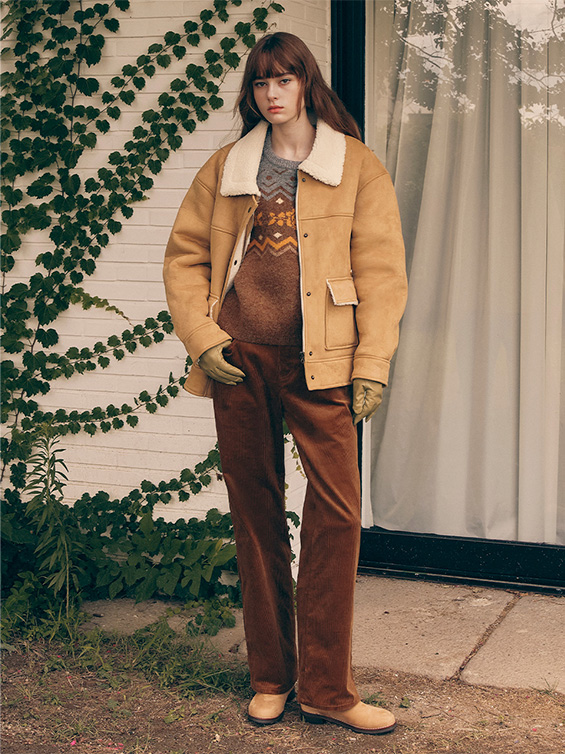 ROLAROLA★大人気★BASIC CORDUROY PANTS 로라로라(ROLAROLA) BASIC CORDUROY PANTS KHAKI - 사이즈