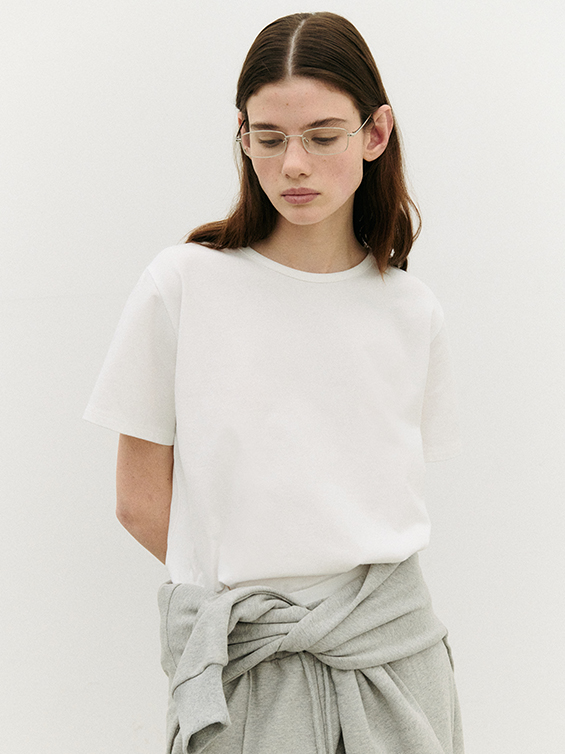 ★2025SS新作★ROLAROLA★NUBASIC STANDARD ROUND NECK T-SHIRT MUSINSA | ROLAROLA NUBASIC STANDARD ROUND NECK T-SHIRT CHARCOAL
