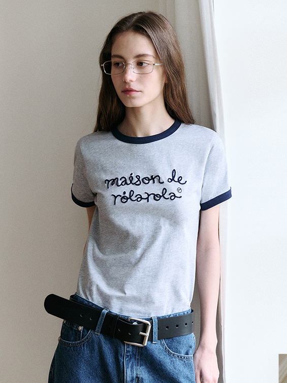 Tシャツ・カットソー ROLAROLA MAISON DE ROLA SMALL LOGO T-SHIRT 4BUK191 ROLAROLA MAISON DE ROLA SMALL LOGO T-SHIRT 4BUK191 (rolarola