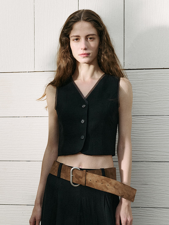 [rolarola] NUBASIC TENCEL HALF ティシャツ set *韓国人気 ヌベーシックテンセルハーフTシャツセット BLACK - ROLAROLA