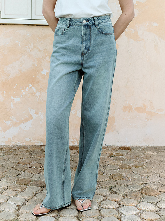 ROLAROLA★大人気★SEMI LOW RISE DENIM PANTS♪ 로라로라