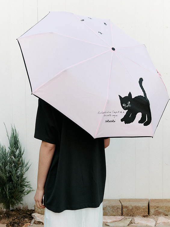 傘・レイングッズ ROLAROLA ROLA CAT FRIENDS UMBRELLA 5BMR0174 로라로라