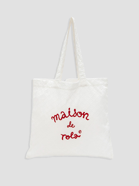 ROLAROLA★大人気★MAISON DE ROLA STRIPE BAG 로라로라