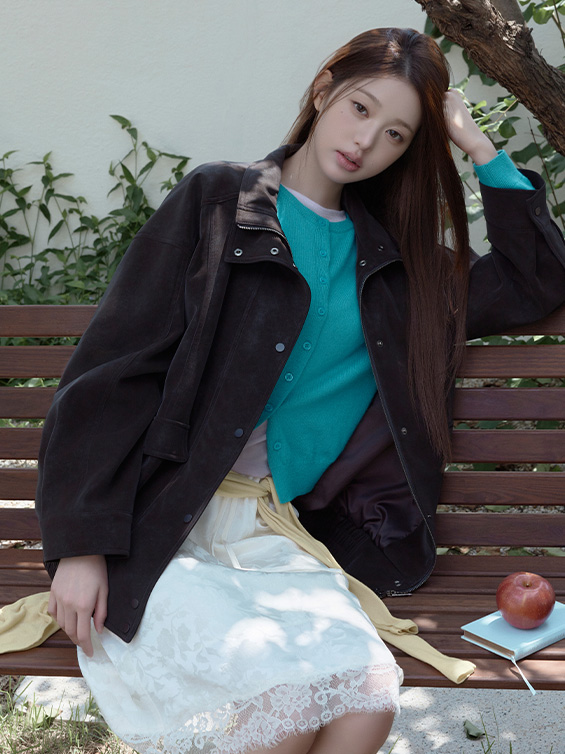 ROLAROLA DUFFLE HALF COAT IVORY 韓国アイドル着用 로라로라